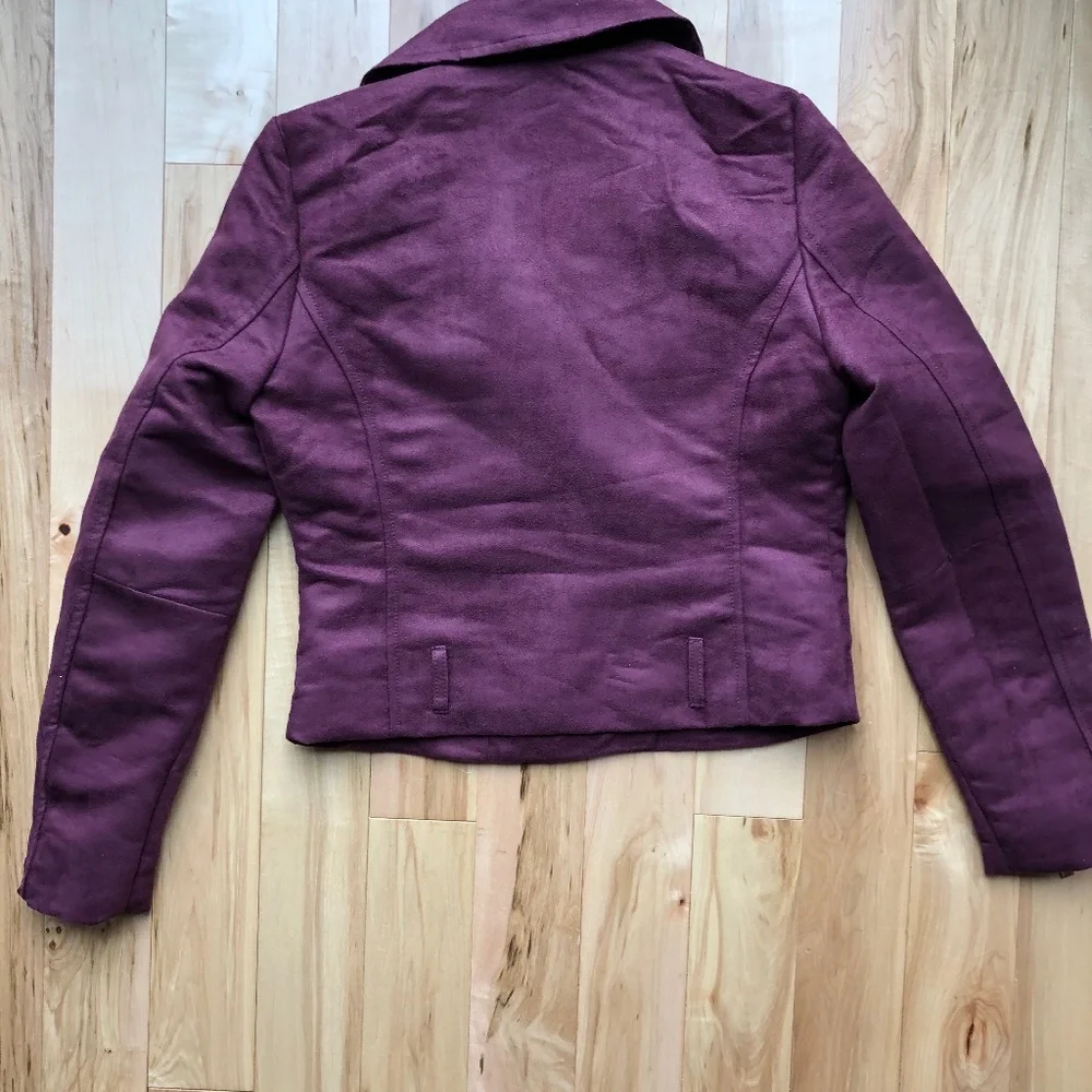 Lauren‎ Conrad Suede Moto Jacket